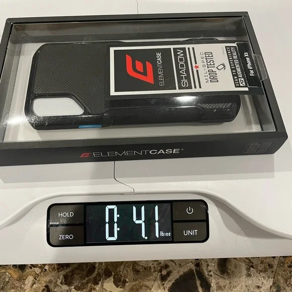 New Element case military spec drop tested iPhone XS case black - Picture 5 of 5